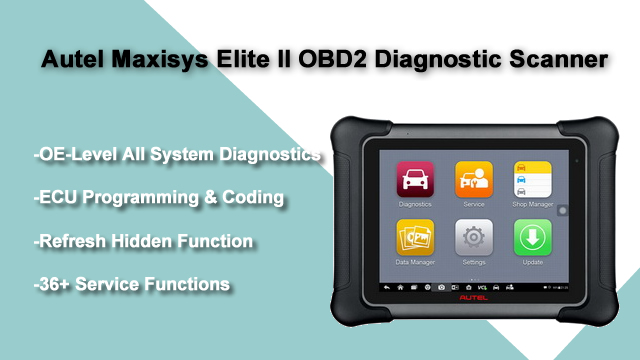 AUTEL һӼ Maxisys Elite II OBD2 Diagnostic Scanner